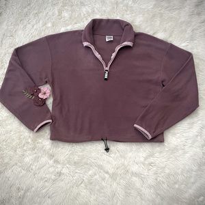 PINK Zip-Up Sweater